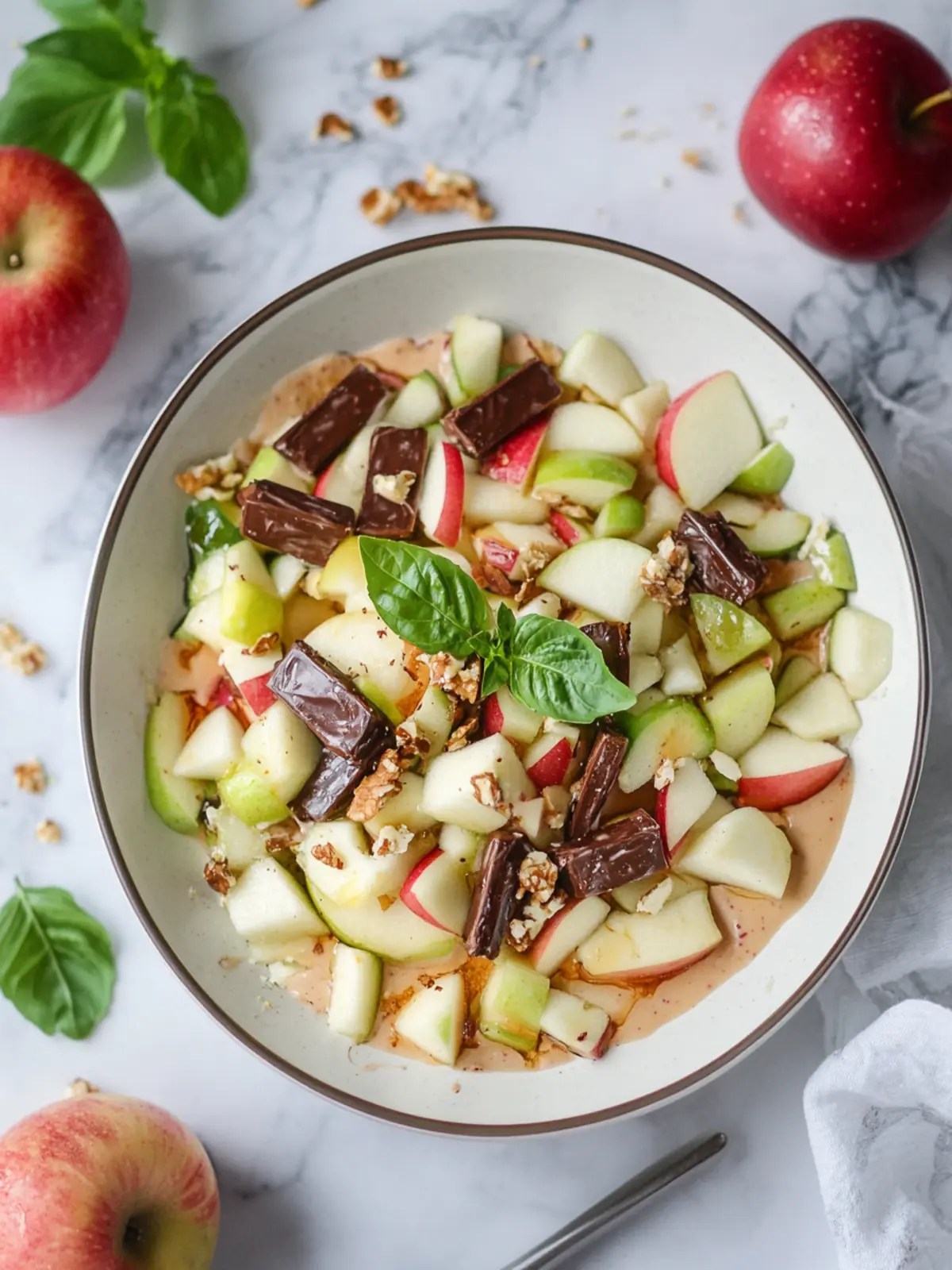Snickers Apple Salad: A Sweet Twist for Your Next Gathering 3 Snickers Apple Salad