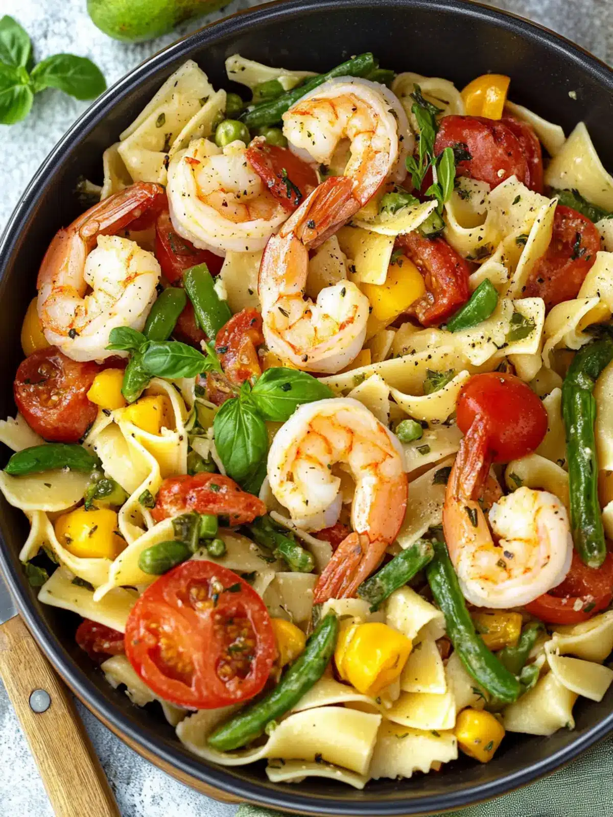 Delicious Pasta Primavera with Shrimp for a Fresh Twist! 2 Pasta Primavera with Shrimp