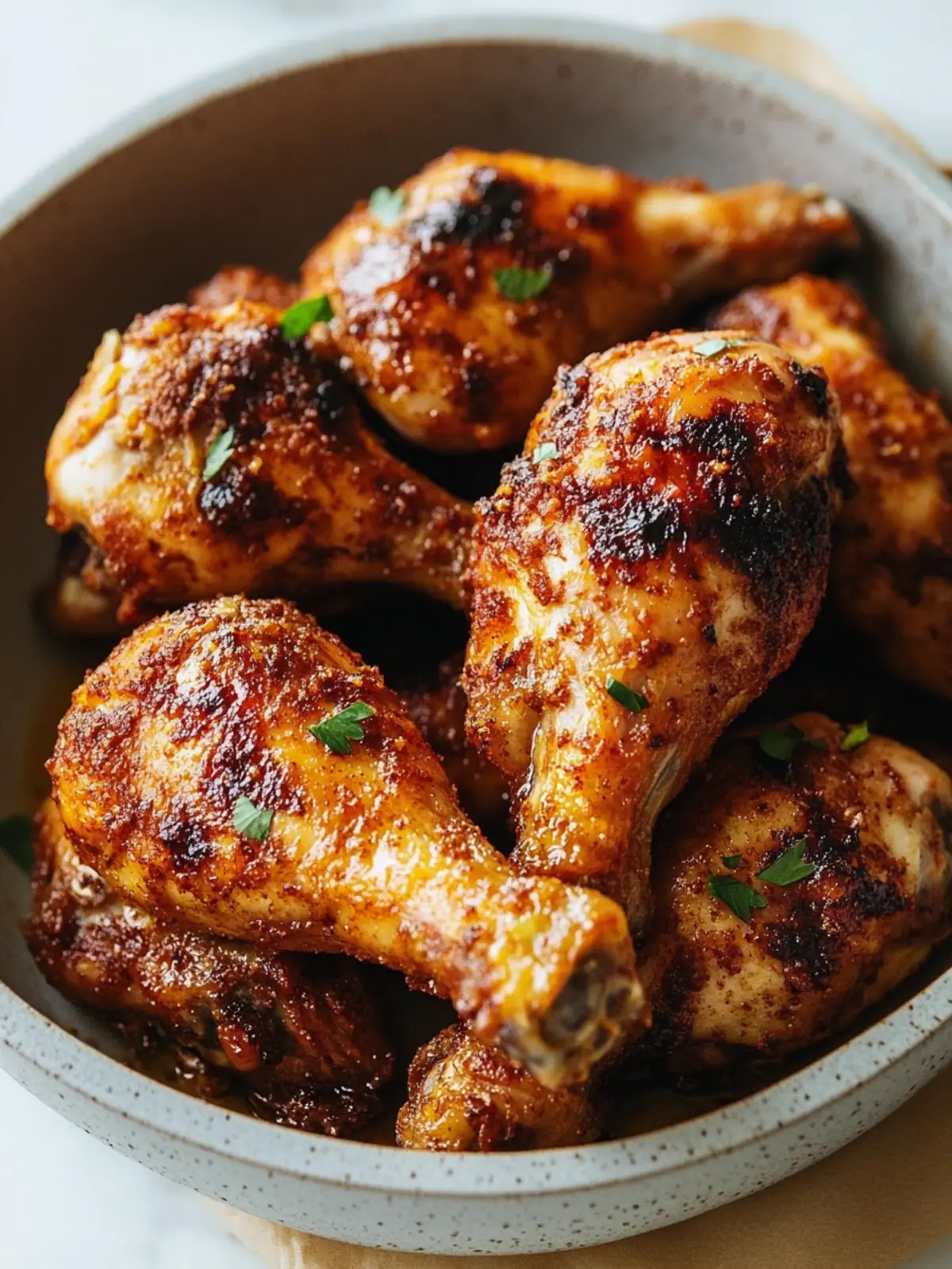Crispy Brown Sugar Chicken Legs in Air Fryer Made Easy 2 Crispy Brown Sugar Chicken Legs in Air Fryer