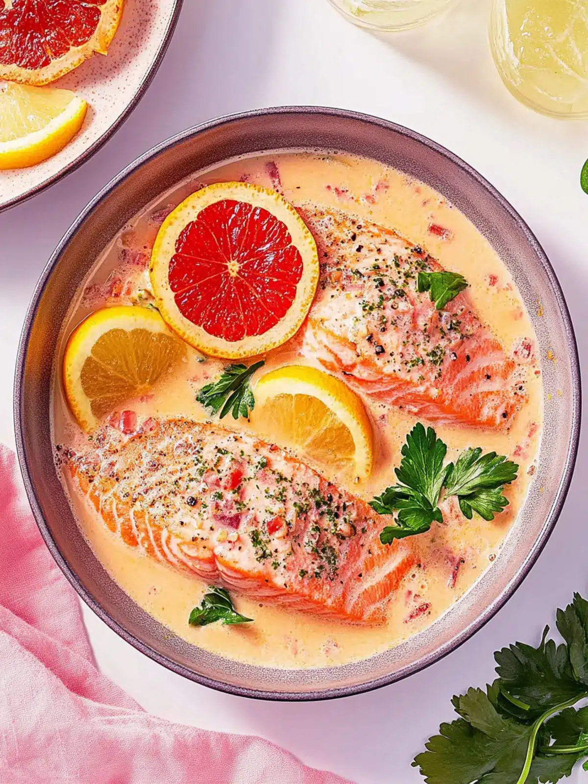 Marry Me Salmon with Creamy Garlic Sauce for Food Lovers 3 Marry Me Salmon