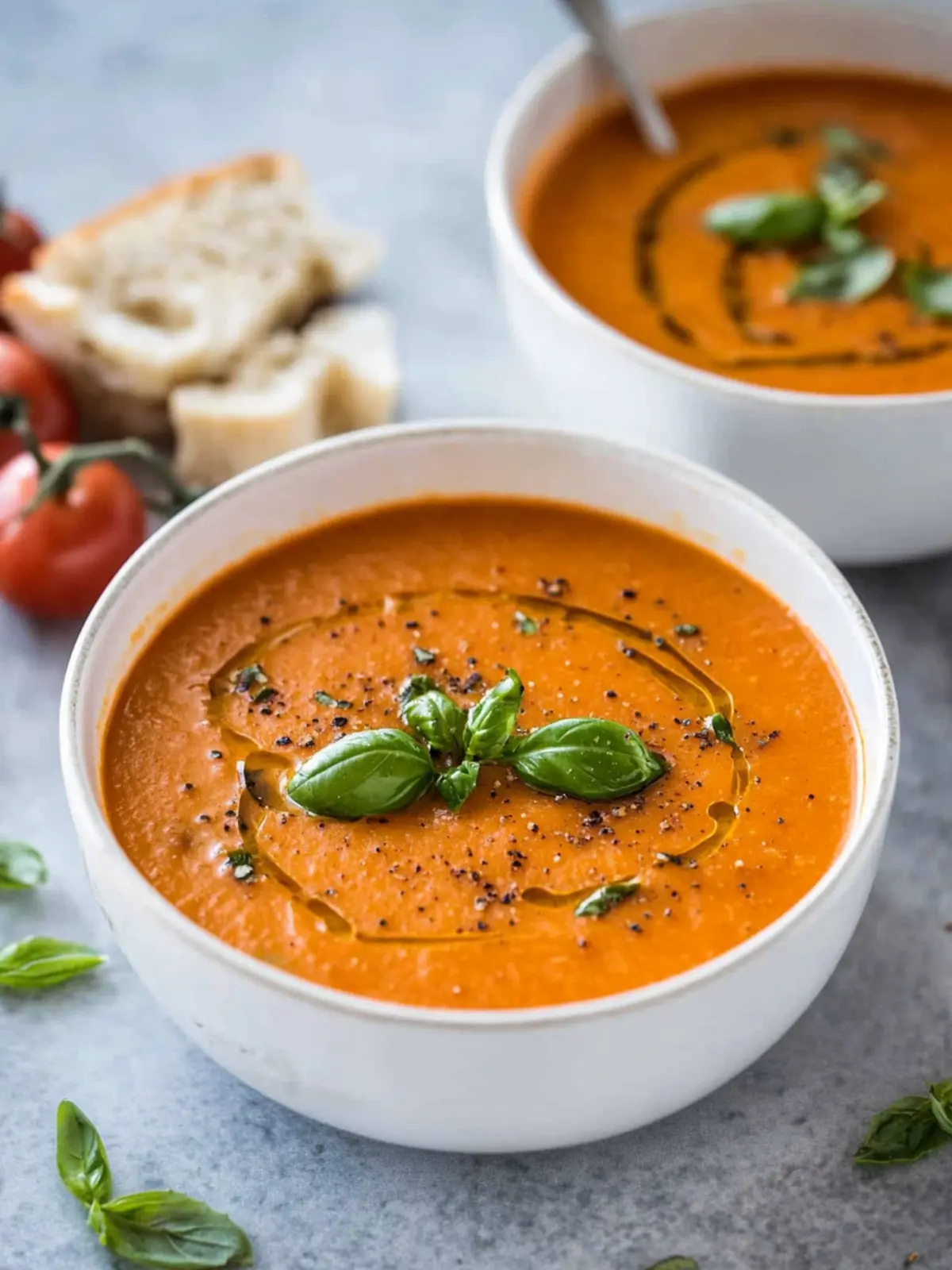 Decadent Creamy Tomato Basil Soup for Cozy Nights 4 Creamy Tomato Basil Soup