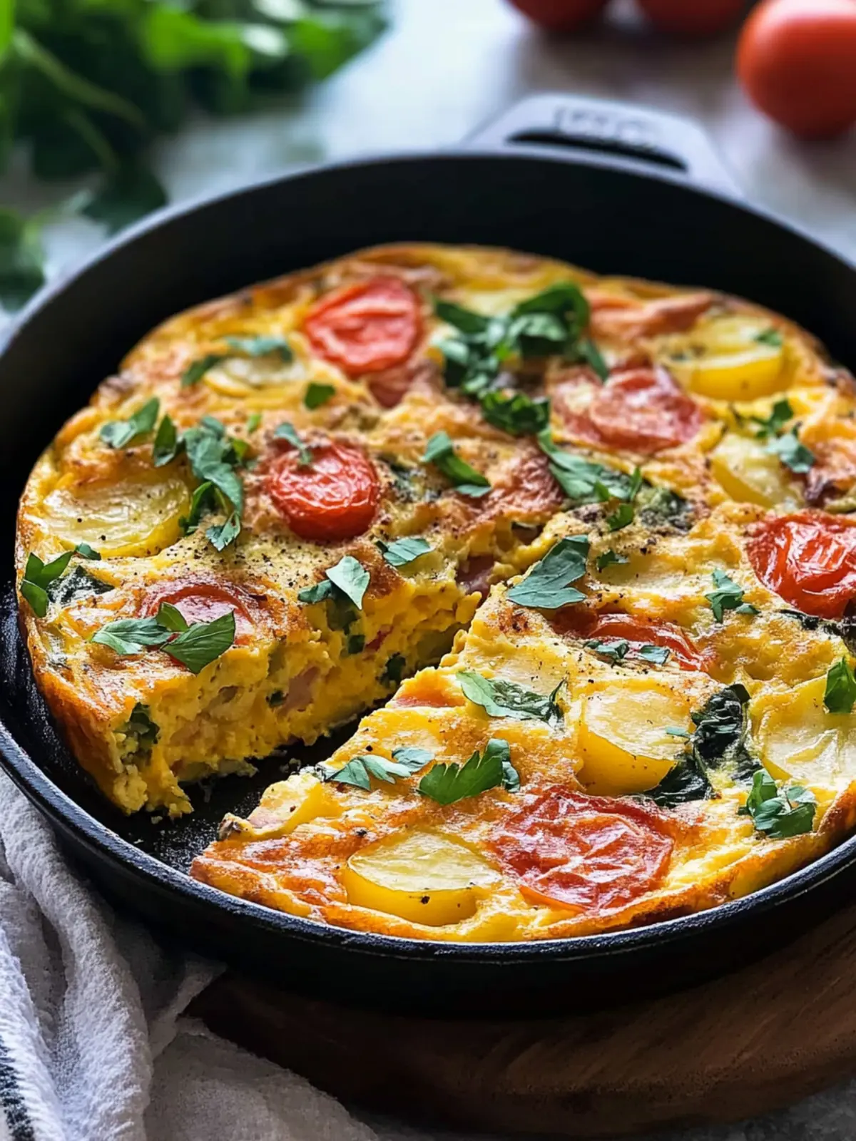 Oven Baked Potato Frittata: A Family-Favorite Delight 2 Oven Baked Potato Frittata