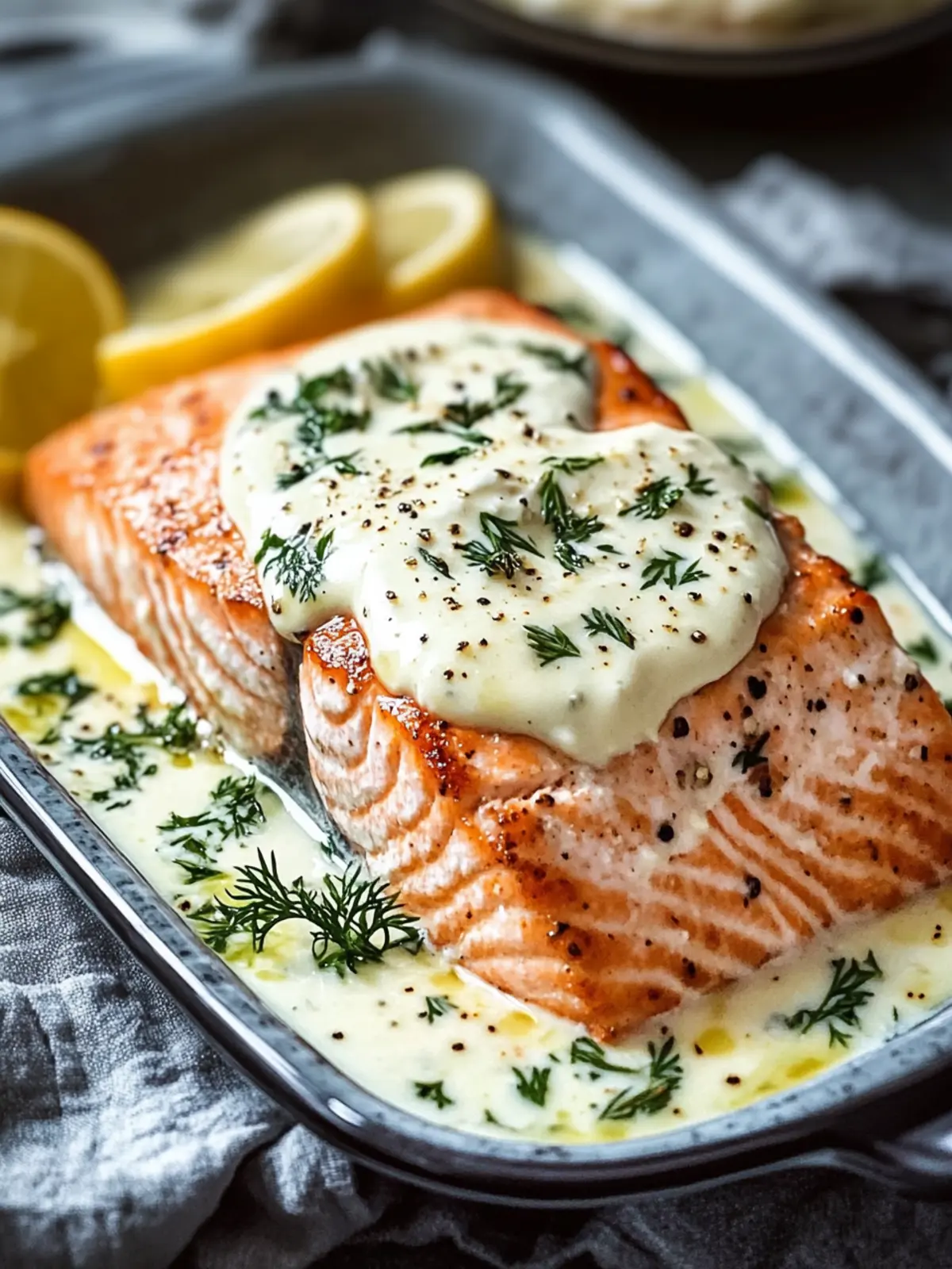 Savory Baked Boursin Salmon with Fresh Dill Delight 3 Baked Boursin Salmon