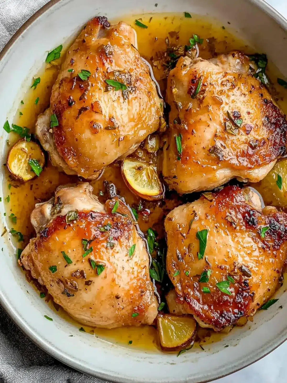 Zesty Garlic Chicken Thighs for Effortless Dinner Perfection 5 Garlic Chicken Thighs