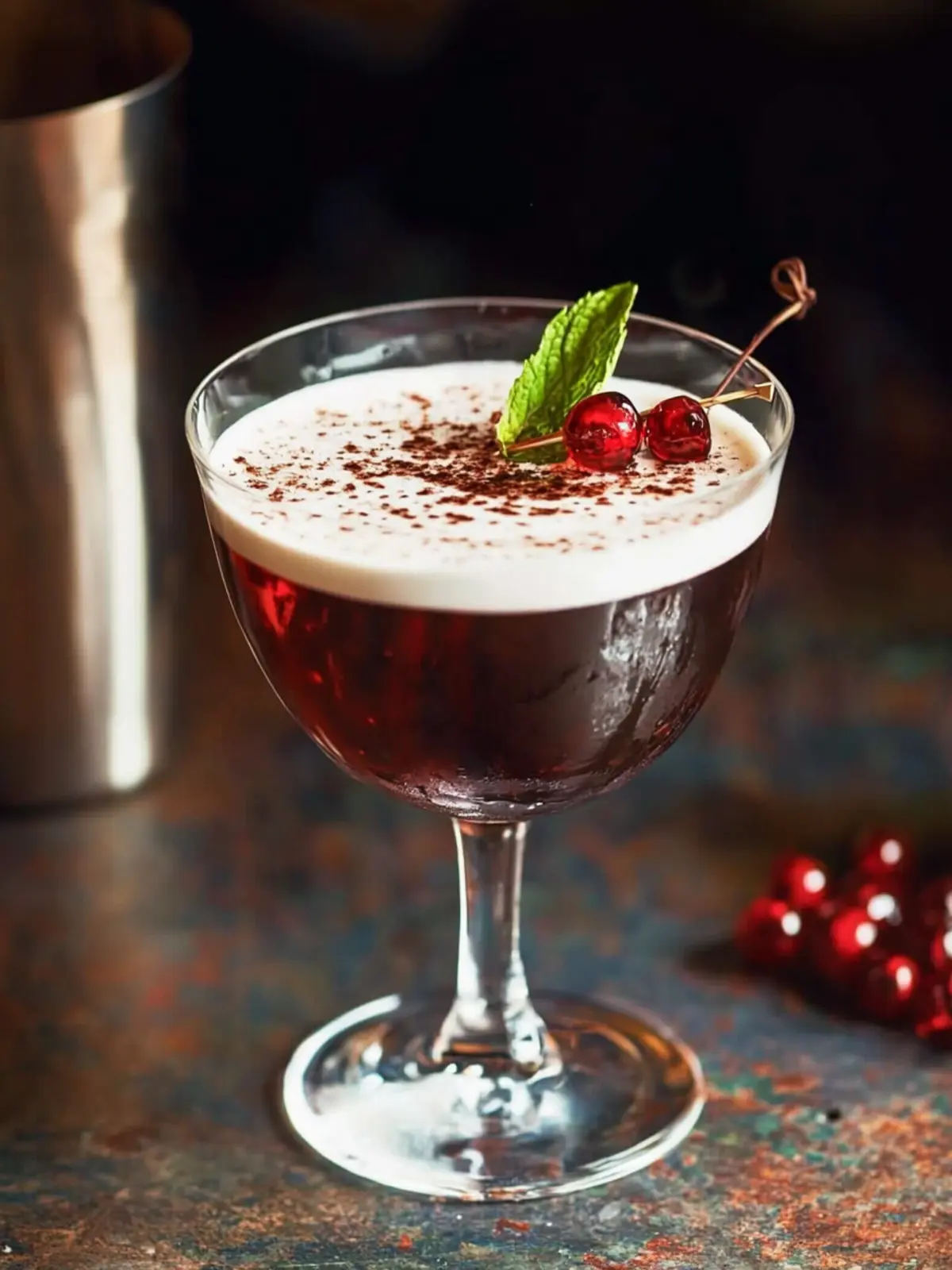 Indulge in a Bourbon Black Forest Cocktail Delight 2 Bourbon Black Forest Cocktail