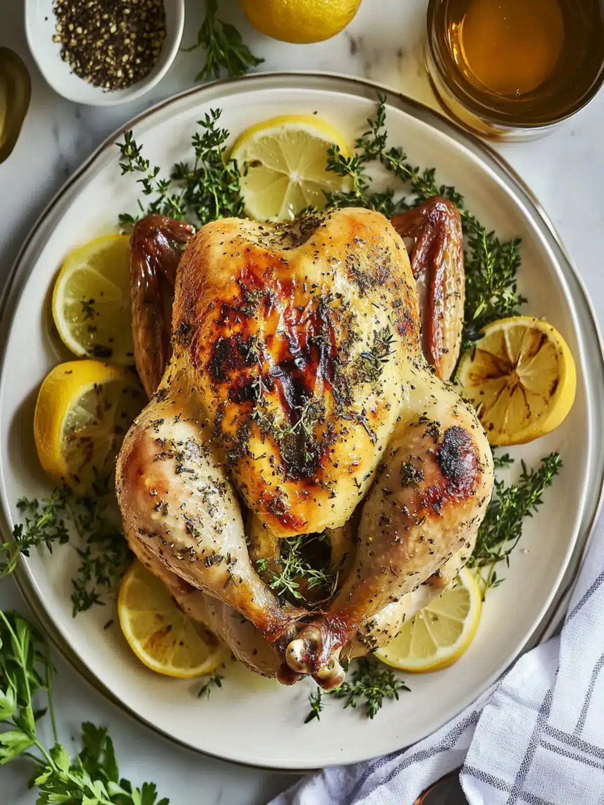 Lemon Herb Roasted Chicken That Will Wow Your Dinner Guests 4 Lemon Herb Roasted Chicken