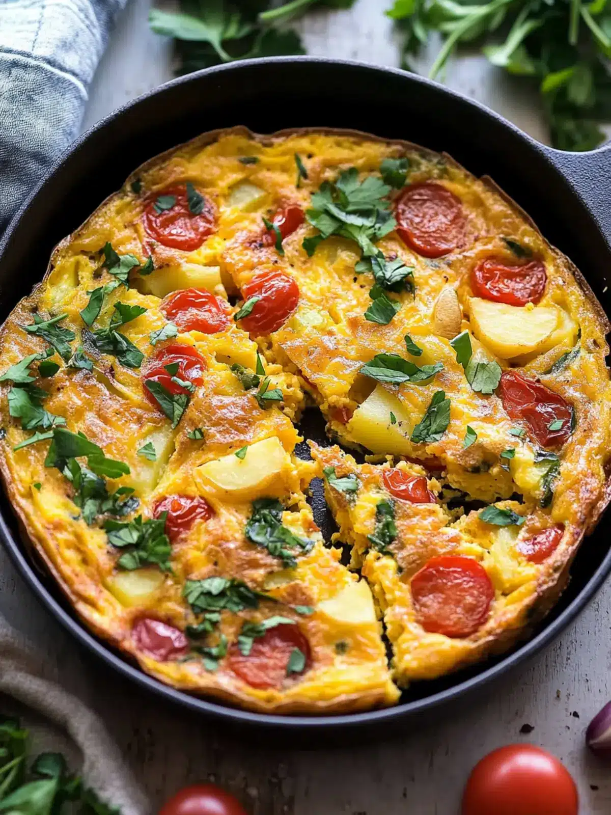 Oven Baked Potato Frittata: A Family-Favorite Delight 4 Oven Baked Potato Frittata