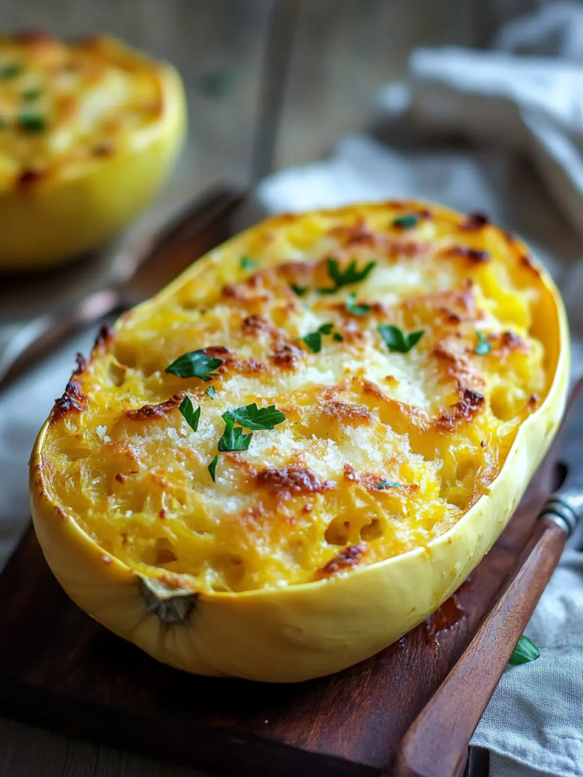 Creamy Spaghetti Squash Au Gratin for Cozy Nights at Home 2 Spaghetti Squash Au Gratin