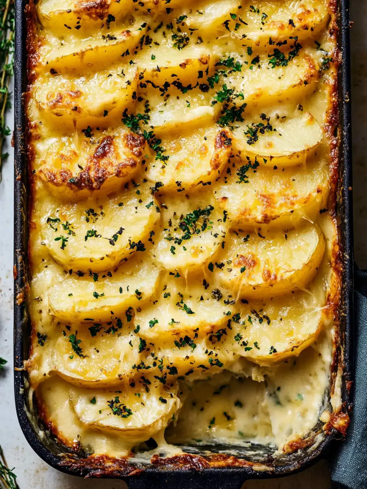 Mouthwatering Cheesy Scalloped Potatoes for Ultimate Comfort 2 Cheesy Scalloped Potatoes