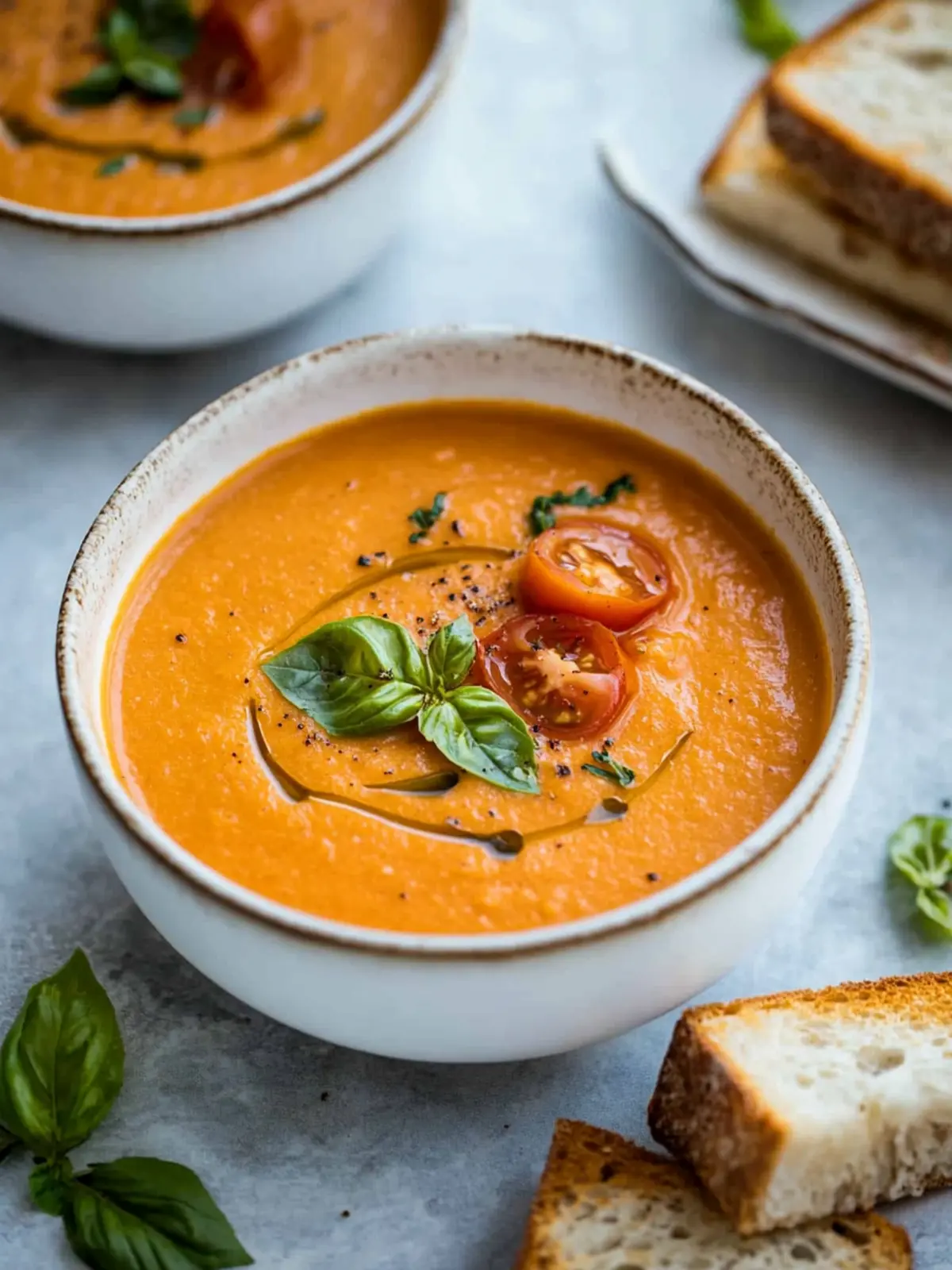 Decadent Creamy Tomato Basil Soup for Cozy Nights 2 Creamy Tomato Basil Soup