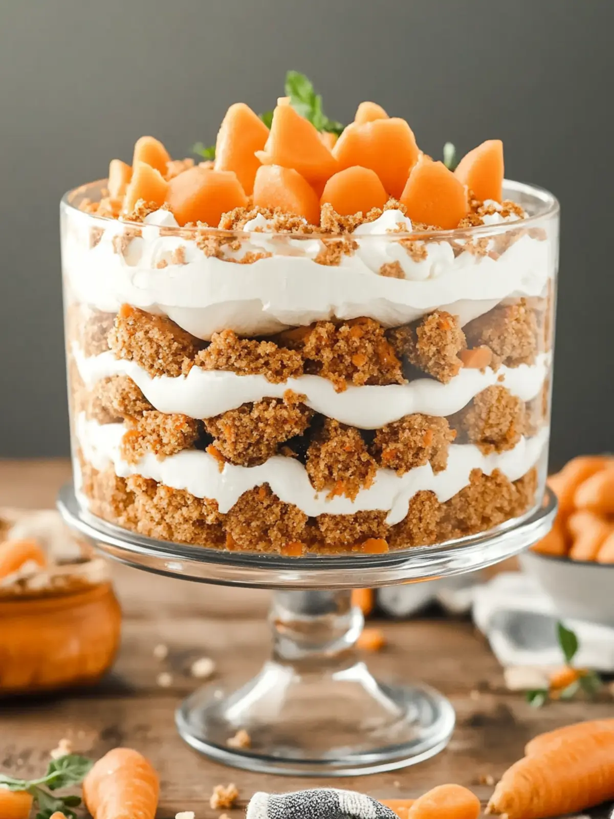 Decadent Carrot Cake Trifle to Brighten Your Day 5 Carrot Cake Trifle