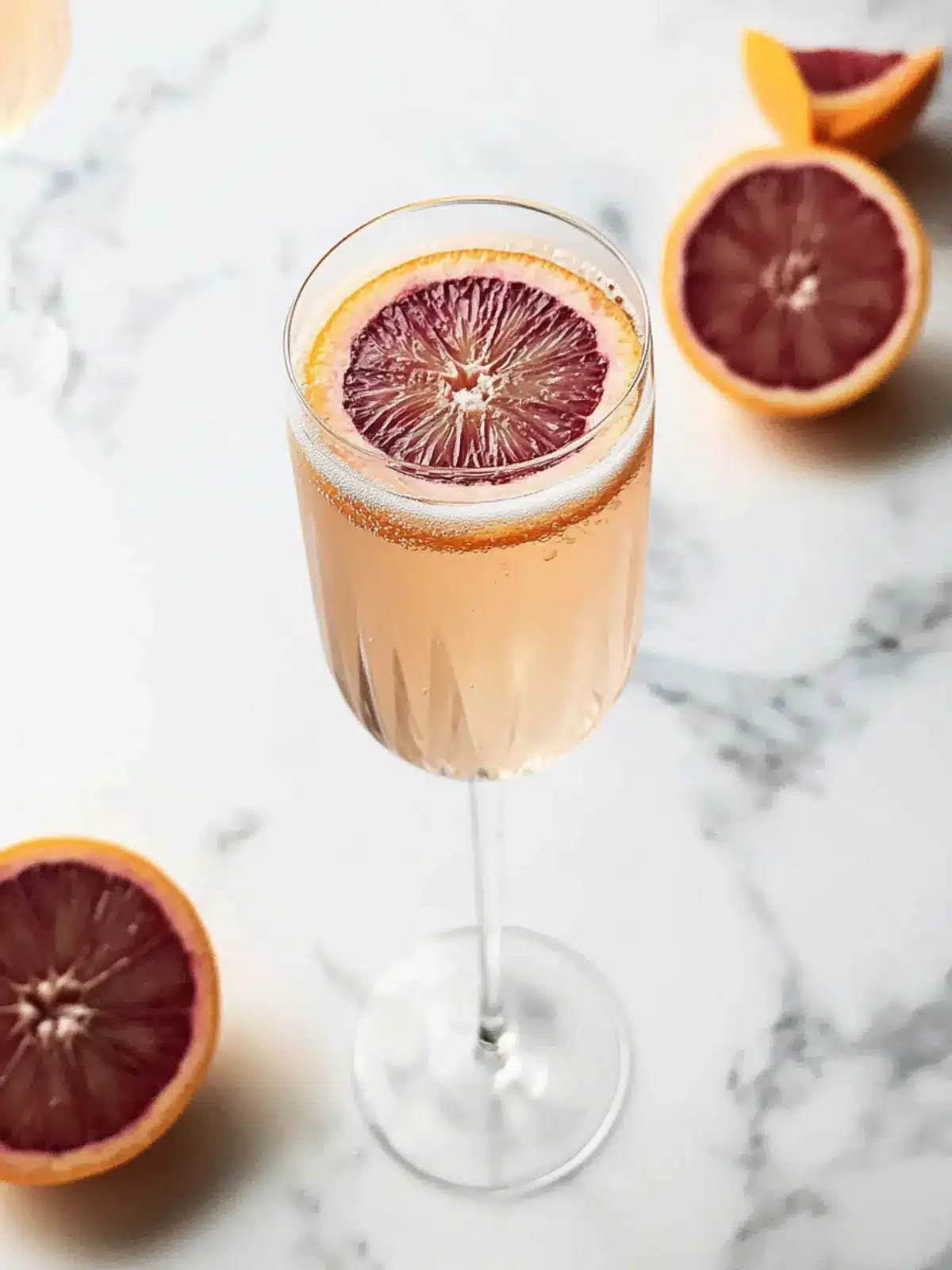 Refresh Your Spirits with a Blood Orange French 75 Delight 5 Blood Orange French 75