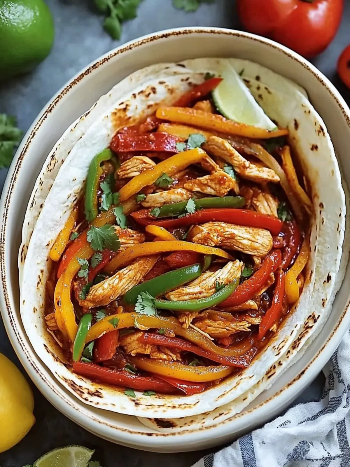 Crockpot Chicken Fajitas: Effortless Flavor for Any Meal! 3 Crockpot Chicken Fajitas