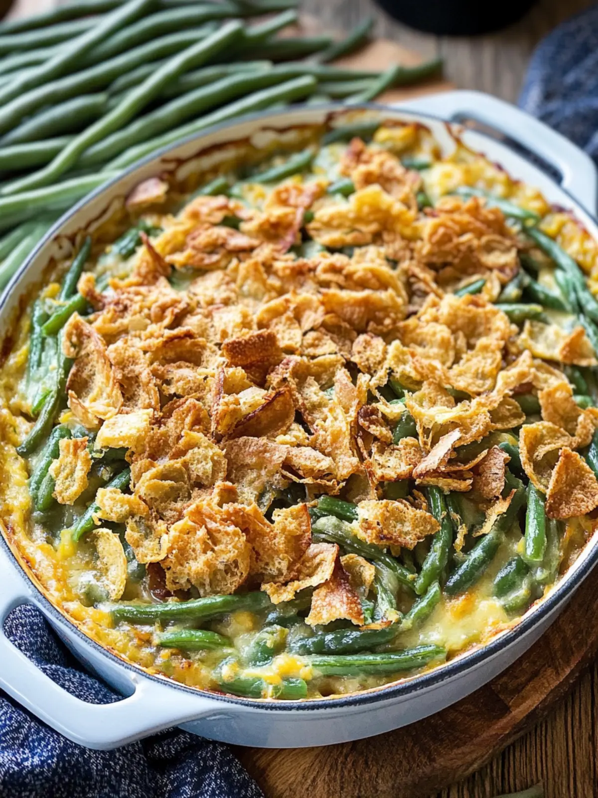Savory Southern Green Bean Casserole for Comfort Food Lovers 3 Southern Green Bean Casserole