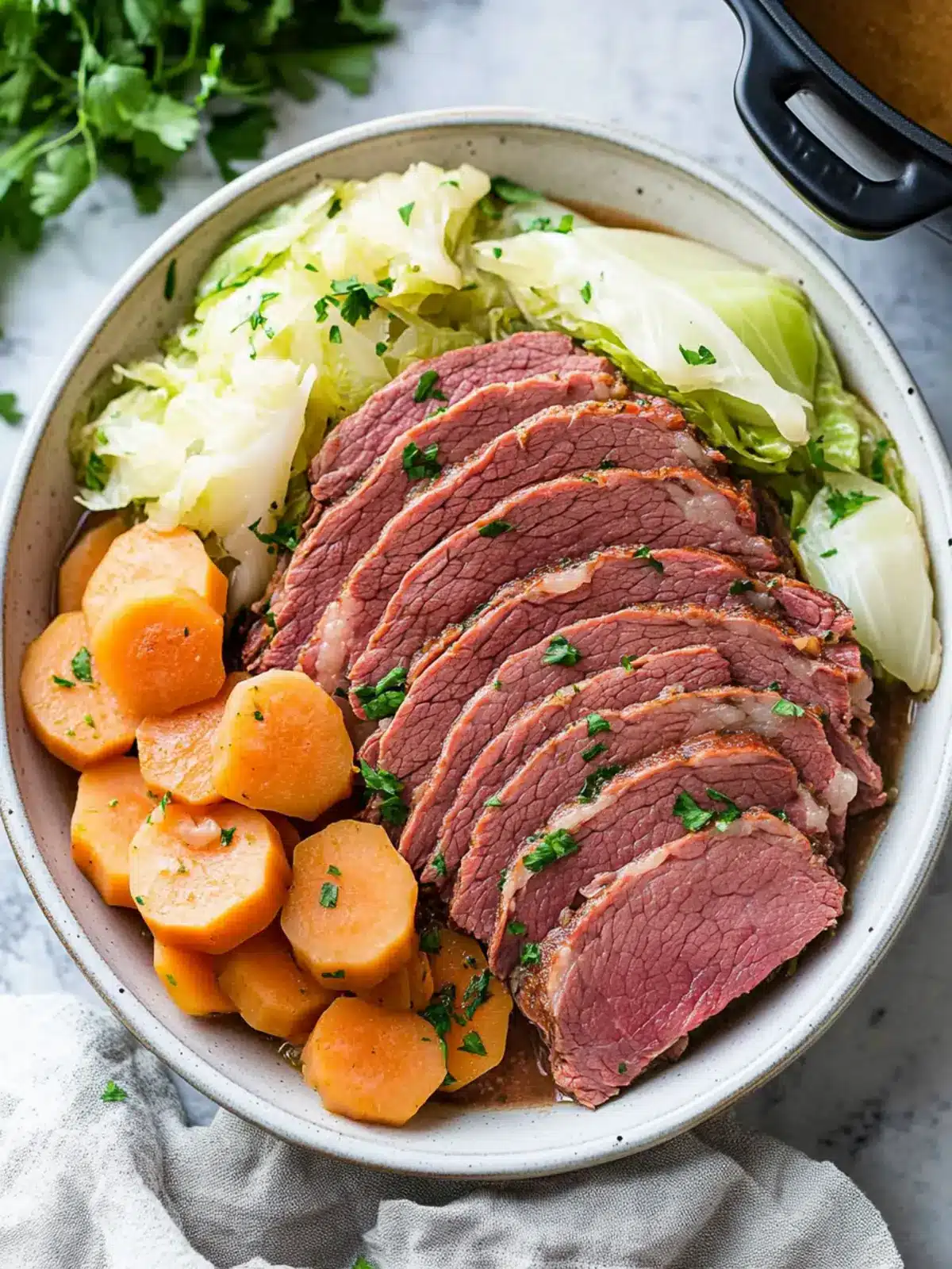 Irresistible Slow Cooker Corned Beef and Cabbage Delight 4 Slow Cooker Corned Beef and Cabbage