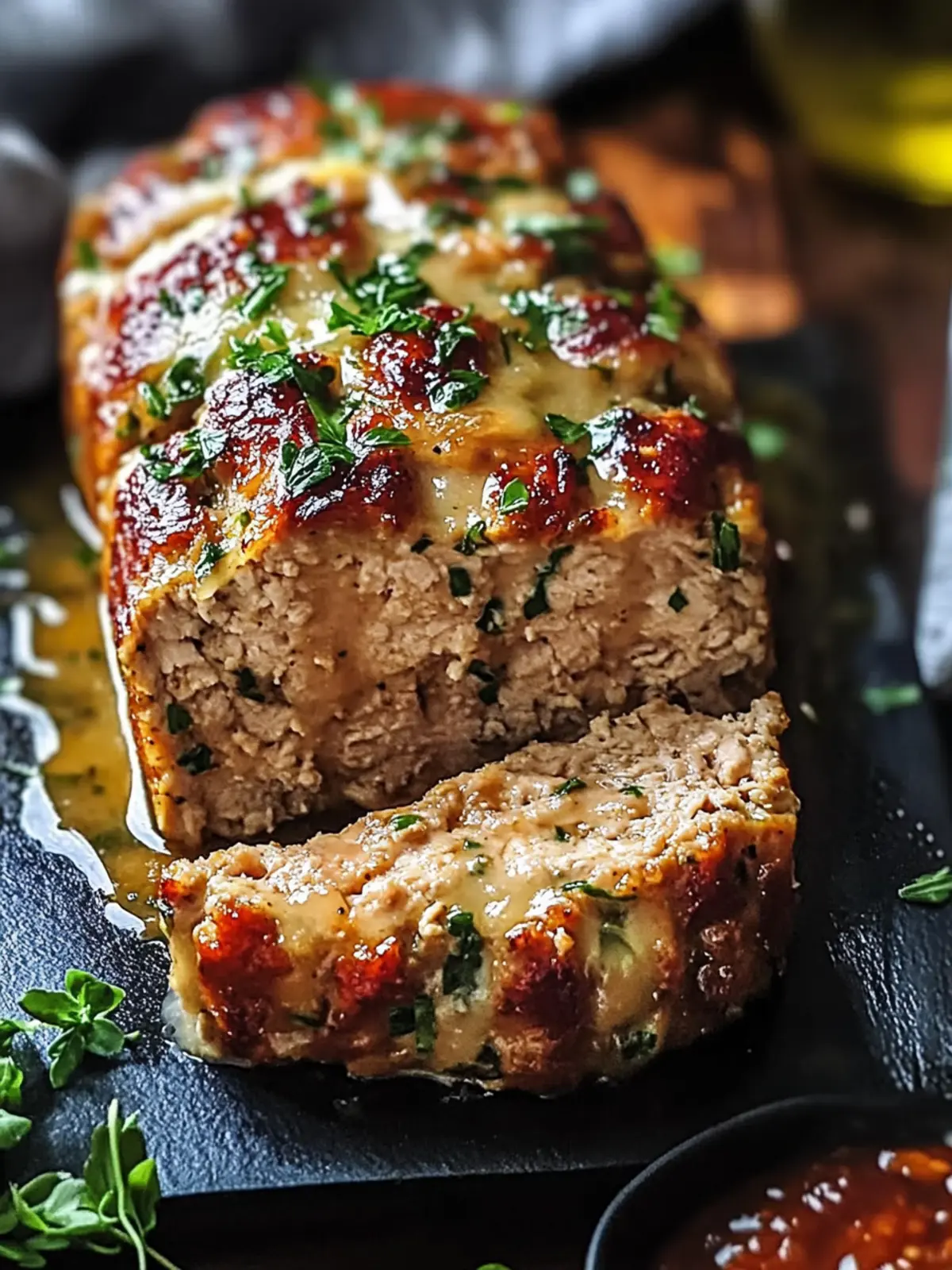 Garlic Parmesan Chicken Meatloaf That Will Wow Your Family 4 Garlic Parmesan Chicken Meatloaf