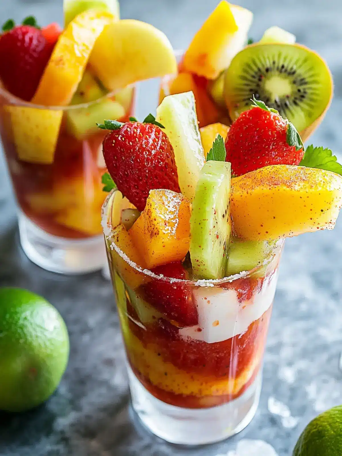 Zesty Mexican Fruit Cups with Lime and Tajín for Summer Fun 5 Mexican Fruit Cups