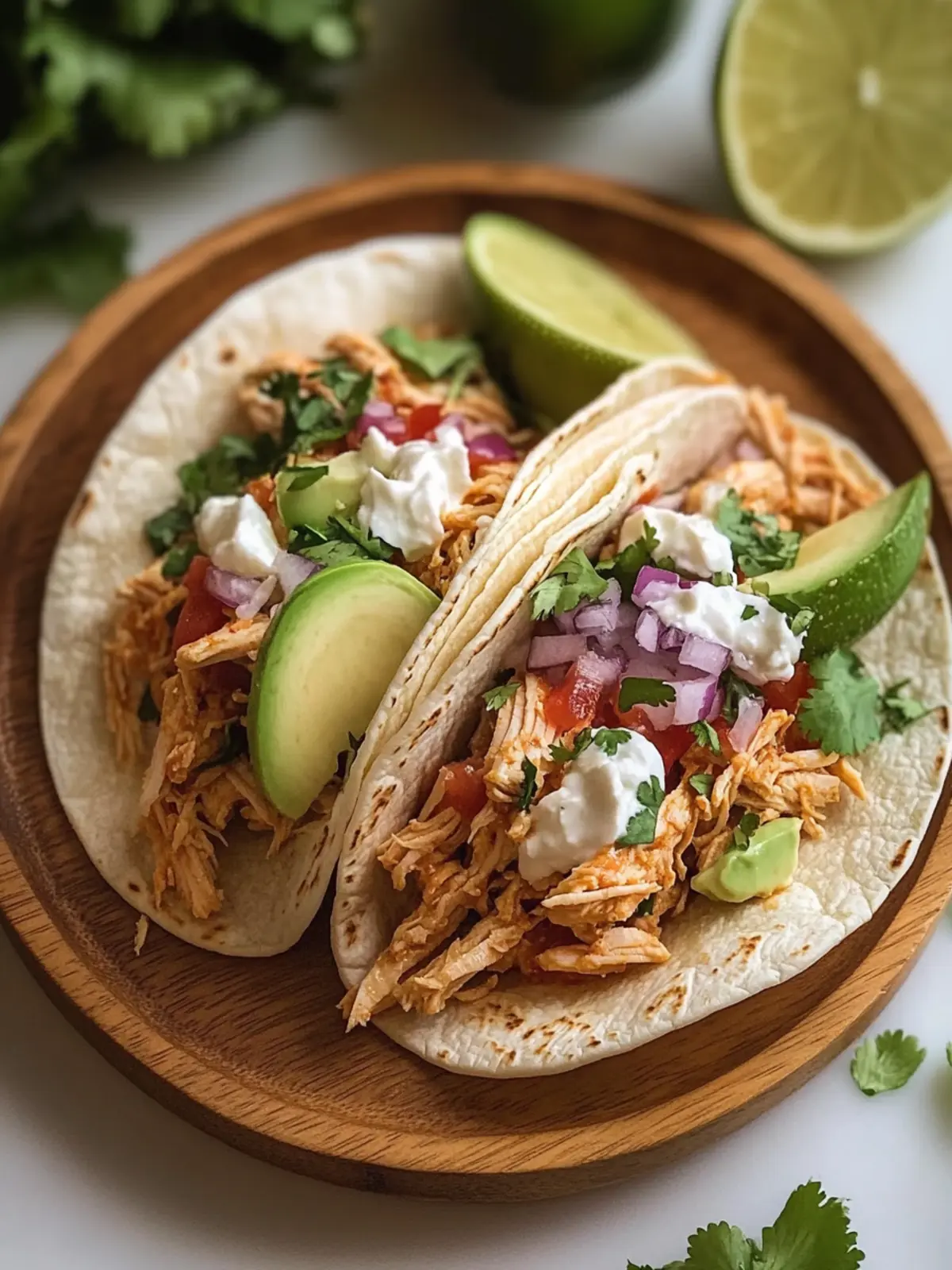 Savory Crockpot Chicken Taco Bliss That's Effortlessly Delicious 3 Crockpot Chicken Taco