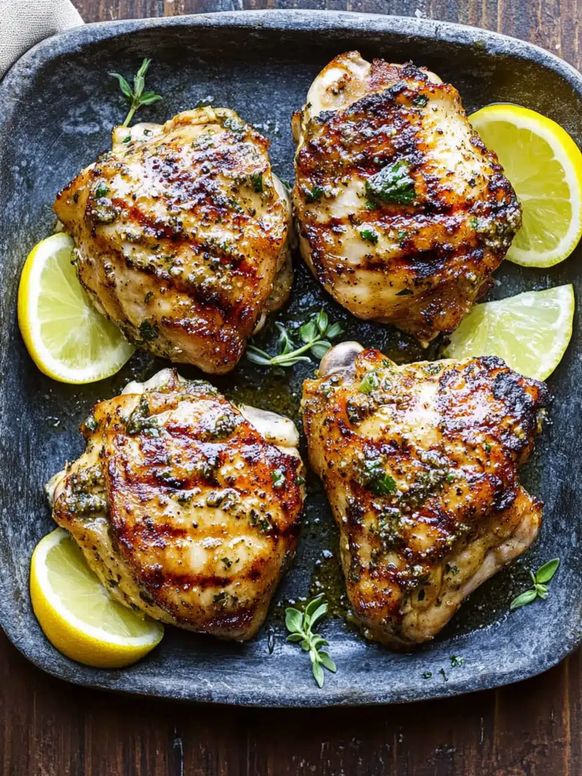 Savory Grilled Chicken Thighs: Tender Flavor Awaits 5 Grilled Chicken Thighs
