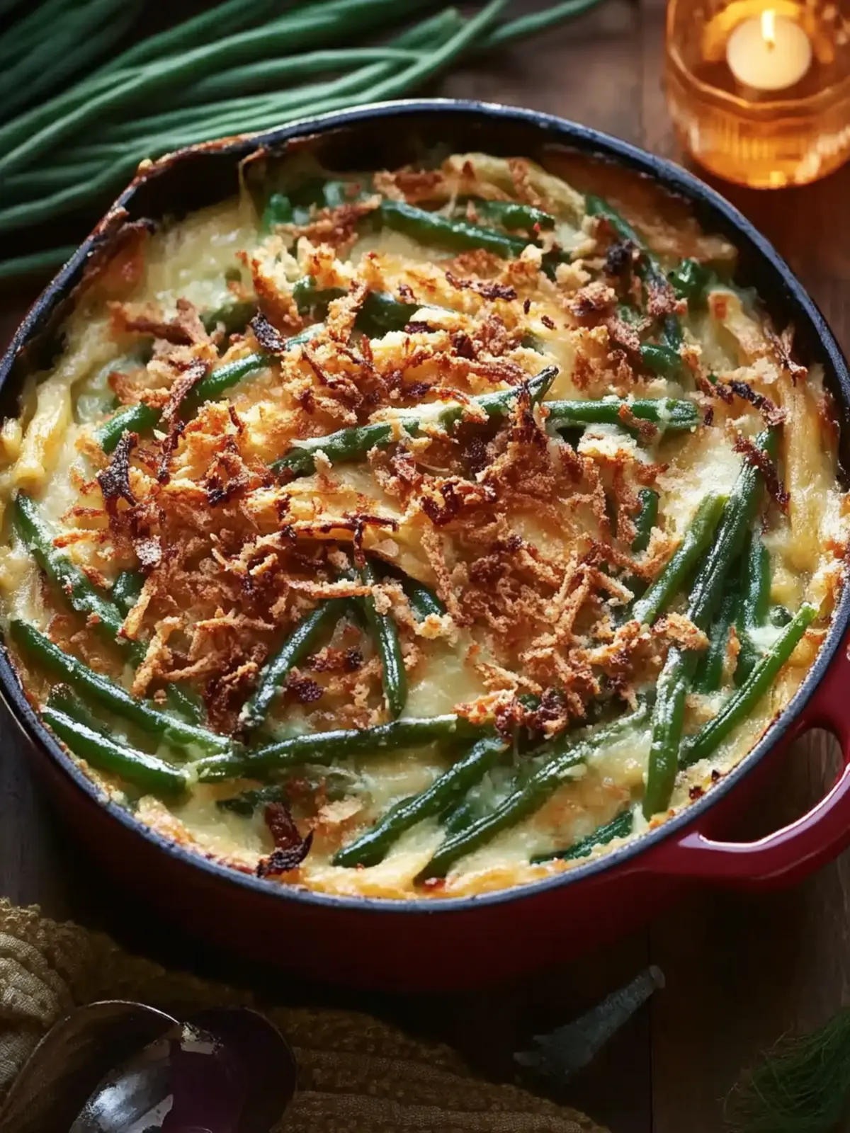 Delicious Green Bean Casserole for Cozy Family Dinners 3 Green Bean Casserole