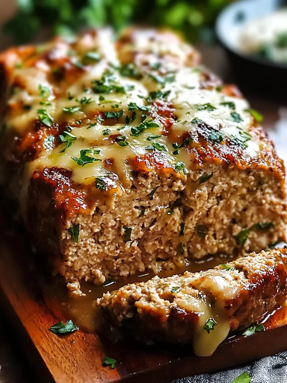 Garlic Parmesan Chicken Meatloaf That Will Wow Your Family 5 Garlic Parmesan Chicken Meatloaf