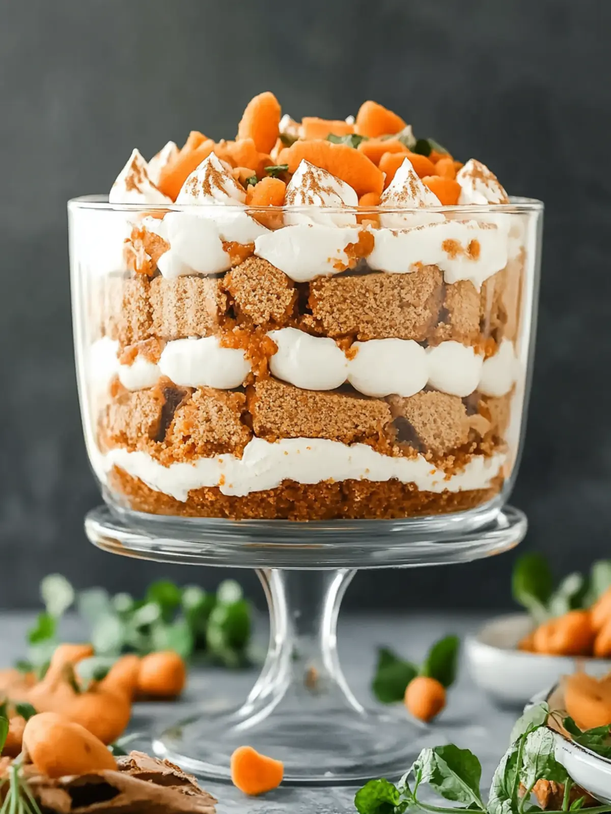 Decadent Carrot Cake Trifle to Brighten Your Day 4 Carrot Cake Trifle