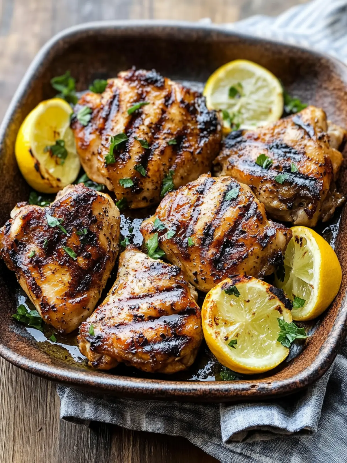 Savory Grilled Chicken Thighs: Tender Flavor Awaits 3 Grilled Chicken Thighs