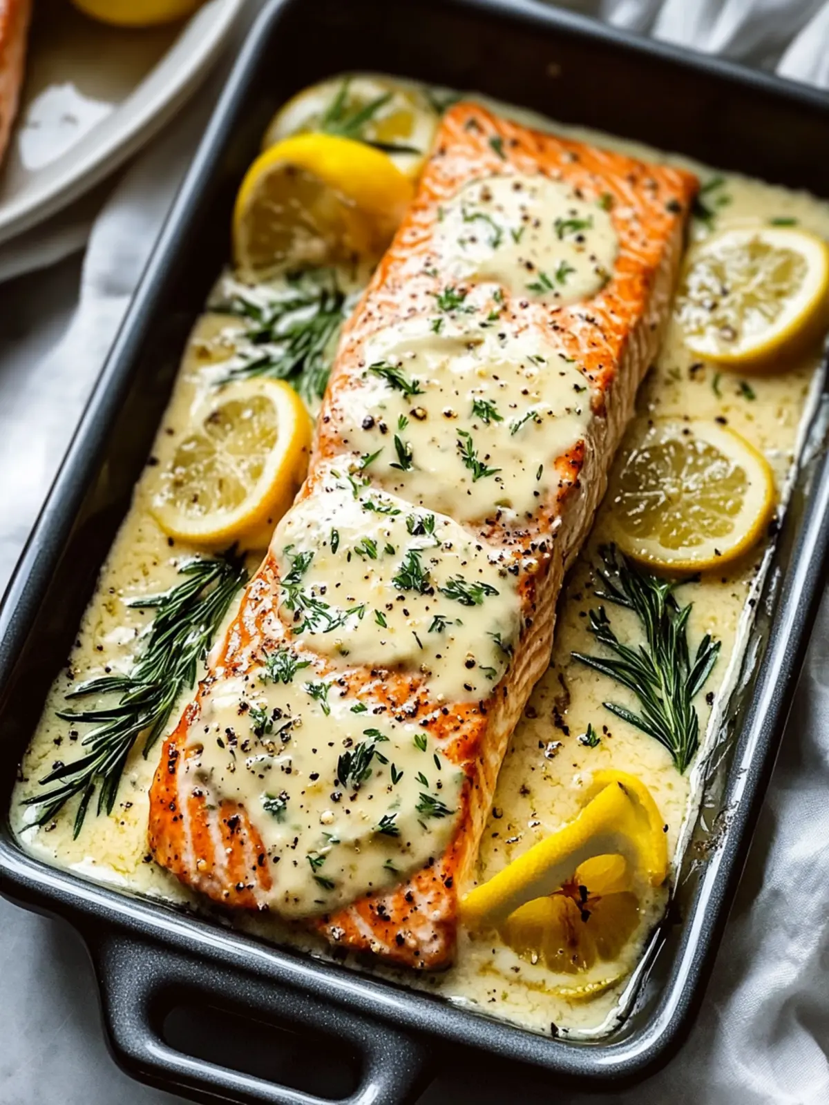 Savory Baked Boursin Salmon with Fresh Dill Delight 4 Baked Boursin Salmon