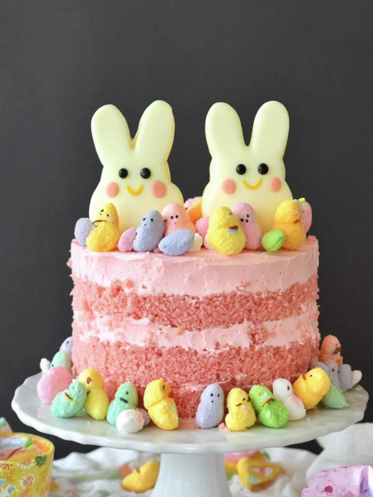 Bunny Peep Easter Cake: A Colorful Delight for the Family 2 Bunny Peep Easter Cake