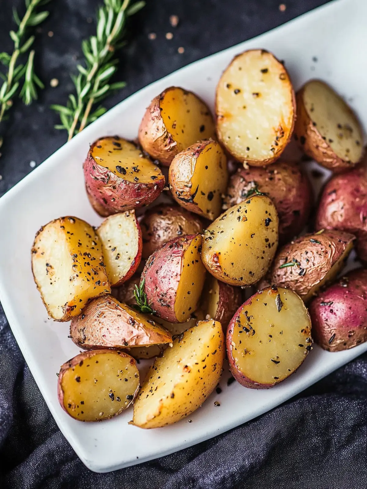 Deliciously Crispy Roasted Red Potatoes for Any Meal 2 Roasted Red Potatoes