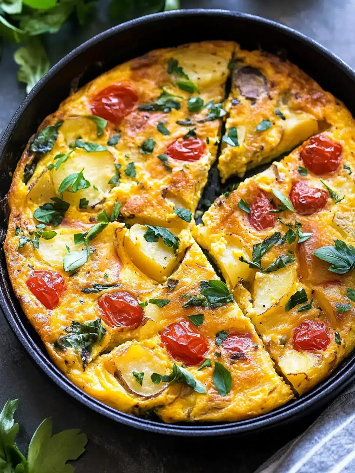Oven Baked Potato Frittata: A Family-Favorite Delight 5 Oven Baked Potato Frittata
