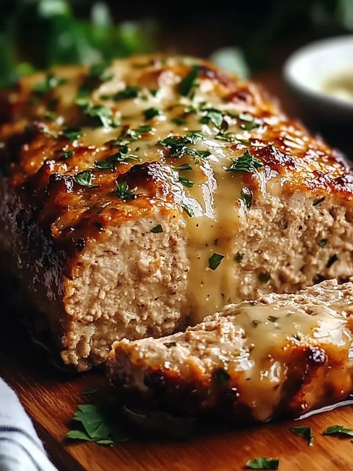 Garlic Parmesan Chicken Meatloaf That Will Wow Your Family 3 Garlic Parmesan Chicken Meatloaf