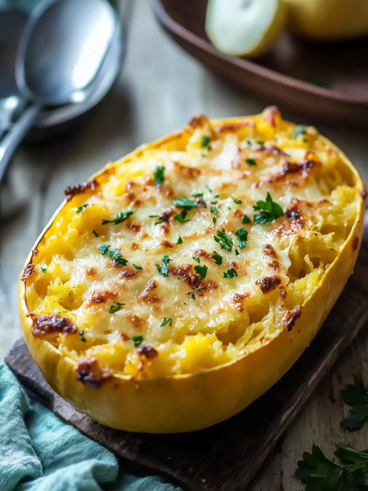 Creamy Spaghetti Squash Au Gratin for Cozy Nights at Home 4 Spaghetti Squash Au Gratin