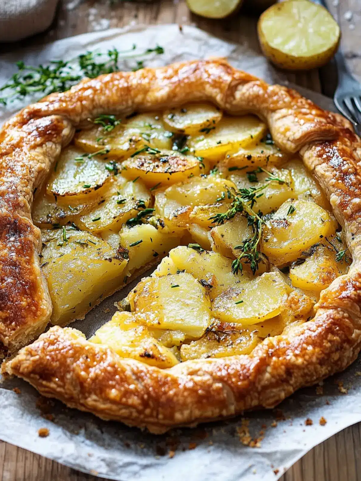 Cheesy Potato Chive Galette: Your New Comfort Food Favorite 5 Cheesy Potato Chive Galette