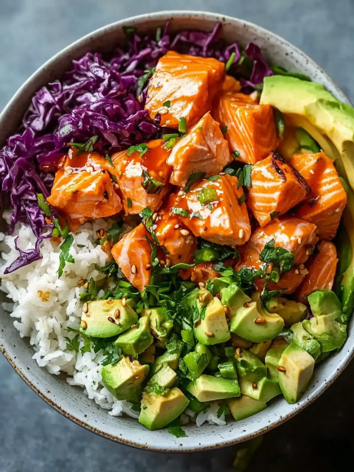 Delicious Spicy Salmon Bowl for a Flavorful Dinner Night 3 Spicy Salmon Bowl