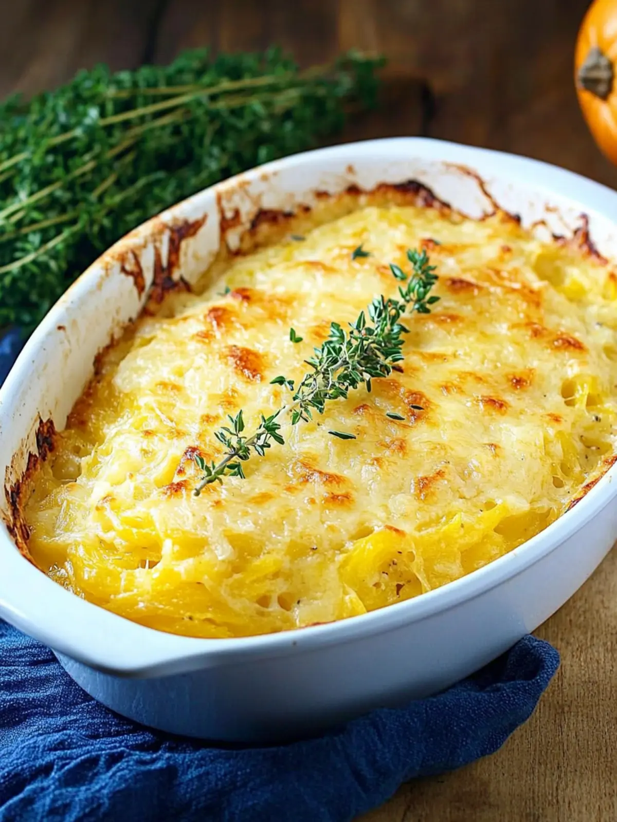 Mouthwatering Spaghetti Squash Au Gratin for Cozy Nights 2 spaghetti squash au gratin