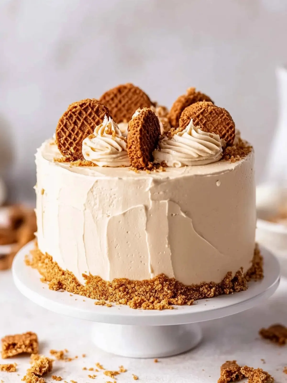 Indulge in Decadence with Biscoff Cookie Butter Cake 2 Biscoff Cookie Butter Cake