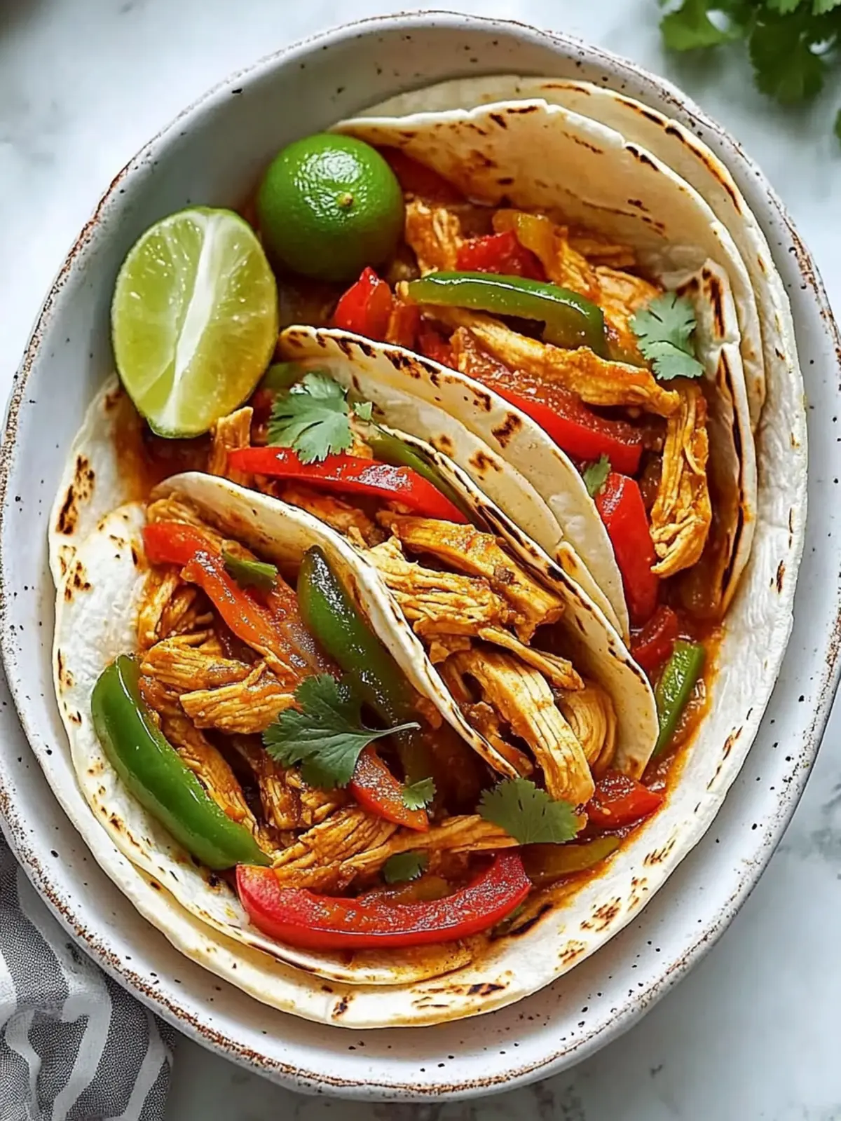 Crockpot Chicken Fajitas: Effortless Flavor for Any Meal! 4 Crockpot Chicken Fajitas