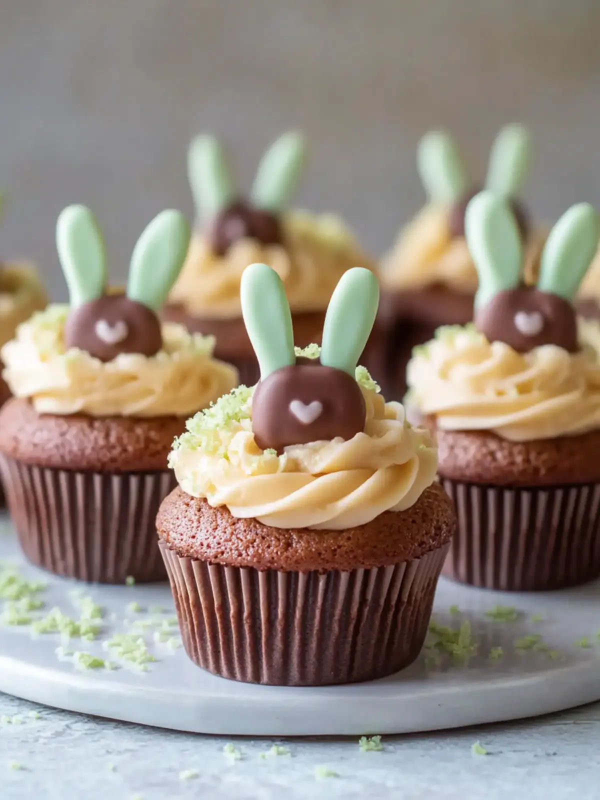 Irresistible Chocolate Bunny Cupcakes for Your Sweet Tooth Fix 5 Chocolate Bunny Cupcakes