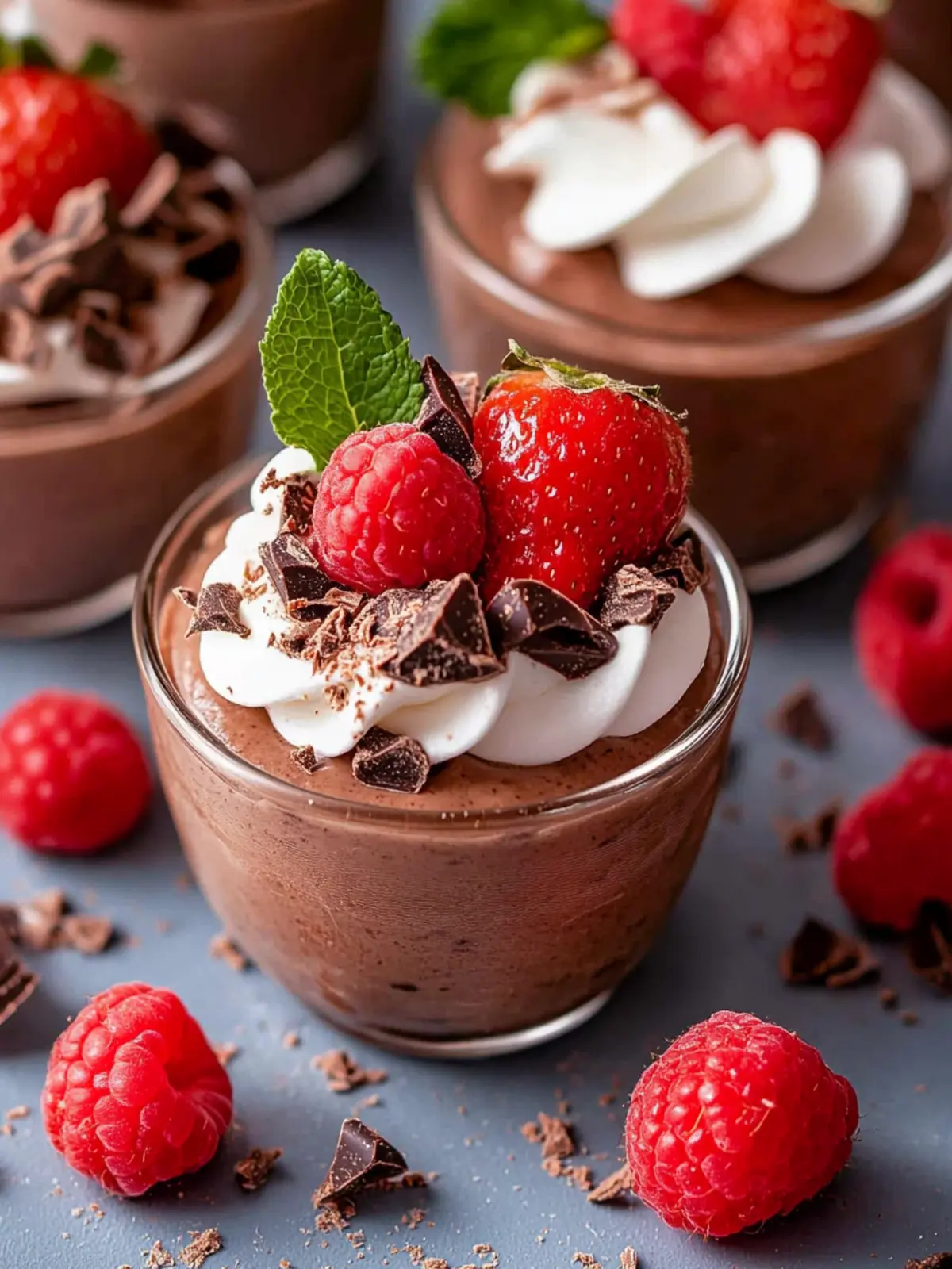 Decadent Chocolate Mousse Cups for Your Sweet Escape 2 Chocolate Mousse Cups