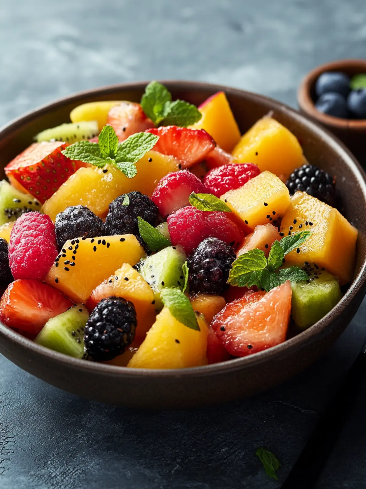 Deliciously Refreshing Mexican Fruit Salad with Tajín Twist 2 Mexican Fruit Salad with Tajín