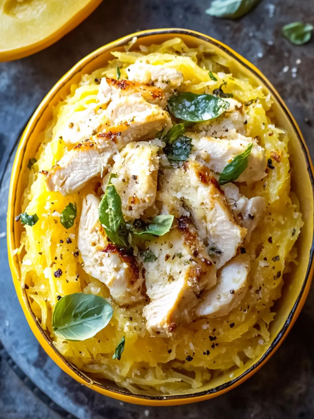 Savor Delicious Chicken Spaghetti Squash in Under 40 Minutes 5 Chicken Spaghetti Squash