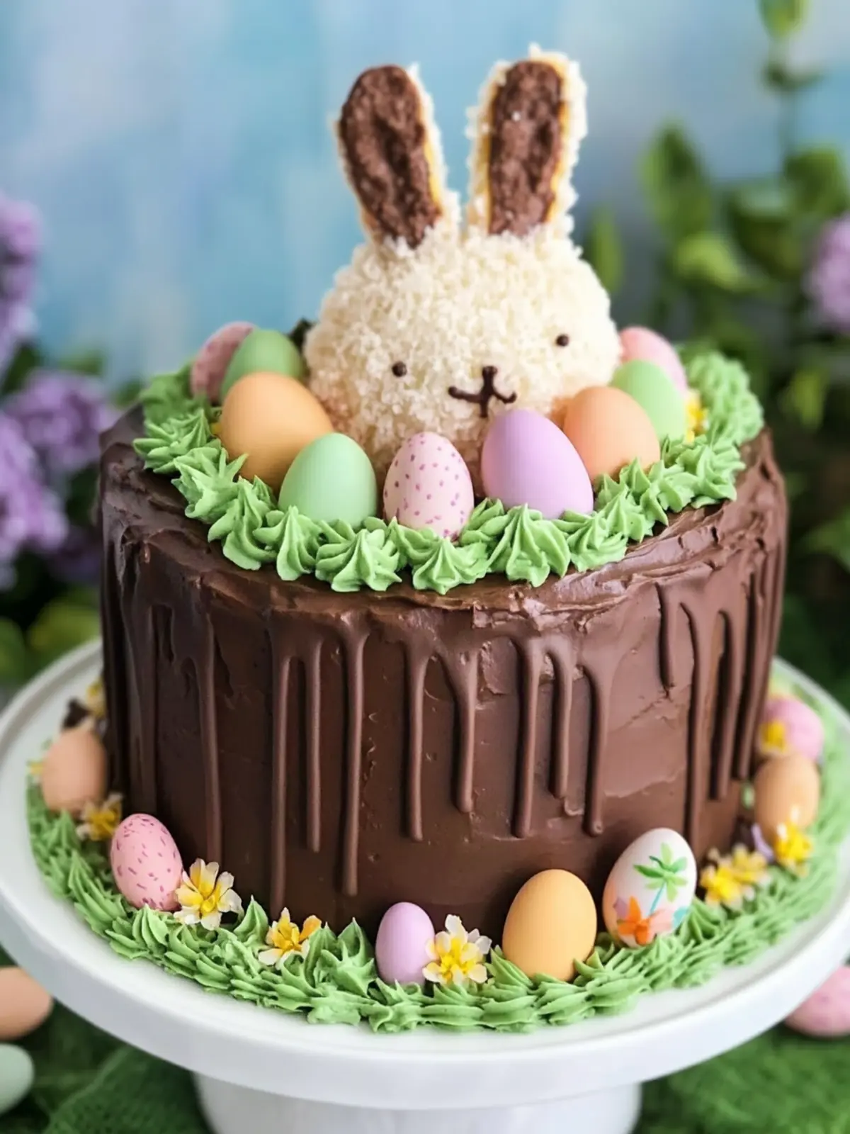 Decadent Chocolate Easter Bunny Cake to Wow Your Guests 4 Chocolate Easter Bunny Cake