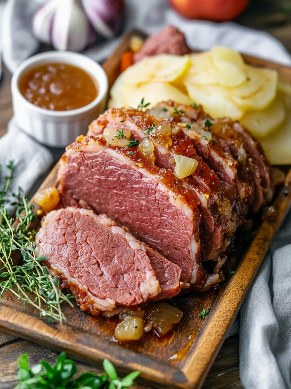 Savory Brown Sugar Corned Beef and Cabbage with Apple Juice 5 Brown Sugar Corned Beef and Cabbage with Apple Juice