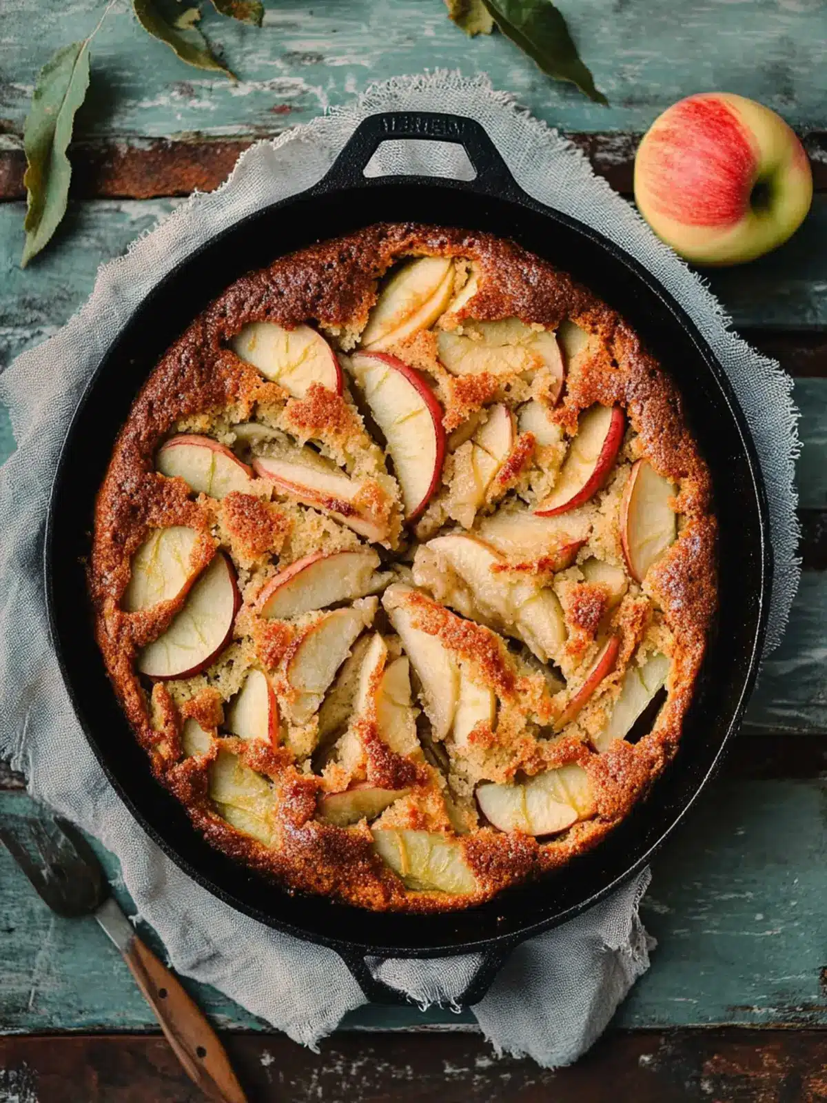 Irresistible Cast Iron Irish Apple Cake Your New Favorite Dessert 2 Cast Iron Irish Apple Cake