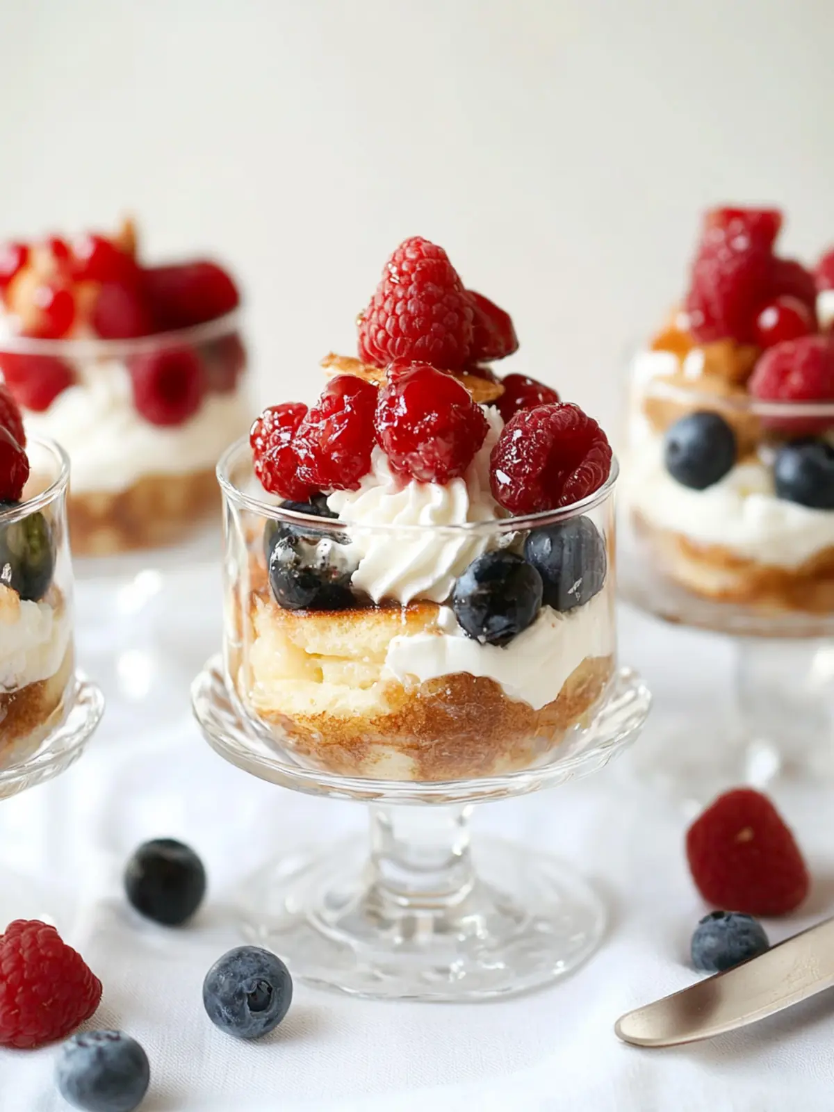 Delicious English Muffin French Toast Trifle Cups You'll Love 4 English Muffin French Toast Trifle Cups