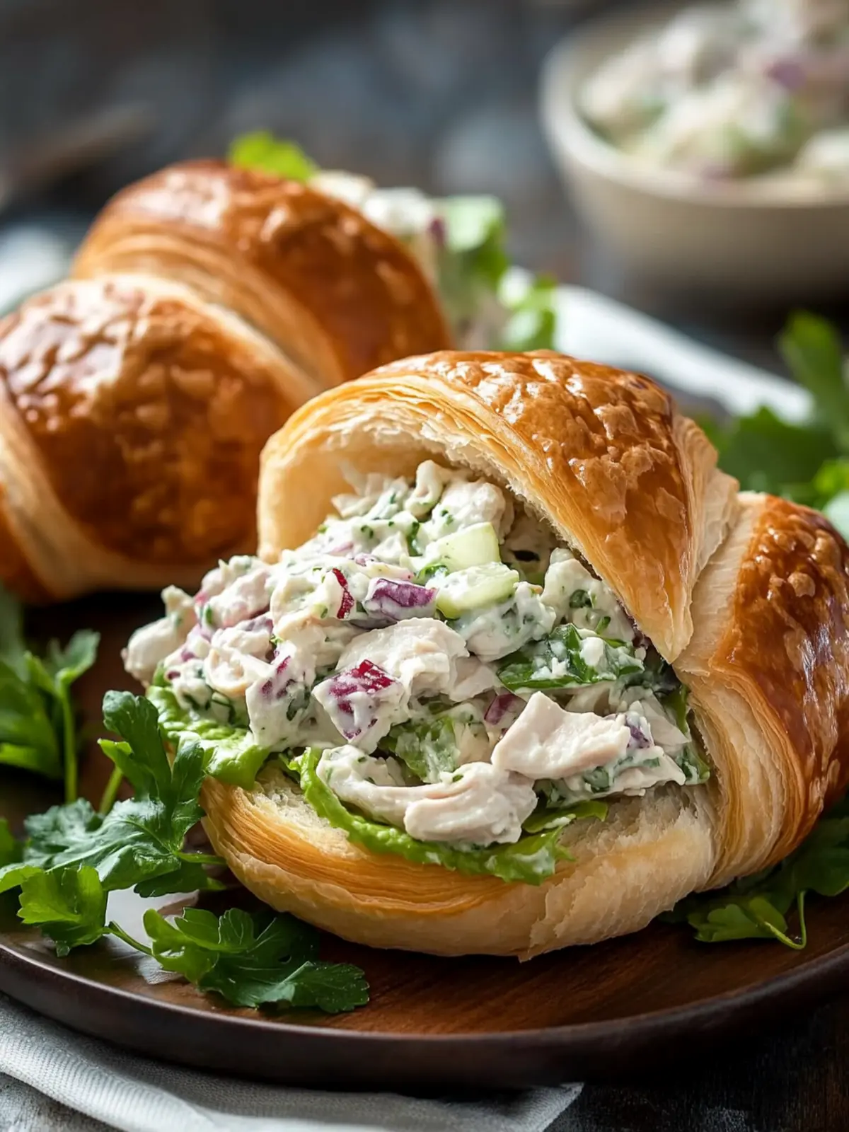 Delicious Chicken Salad Croissant You’ll Crave Every Bite 2 Chicken Salad Croissant