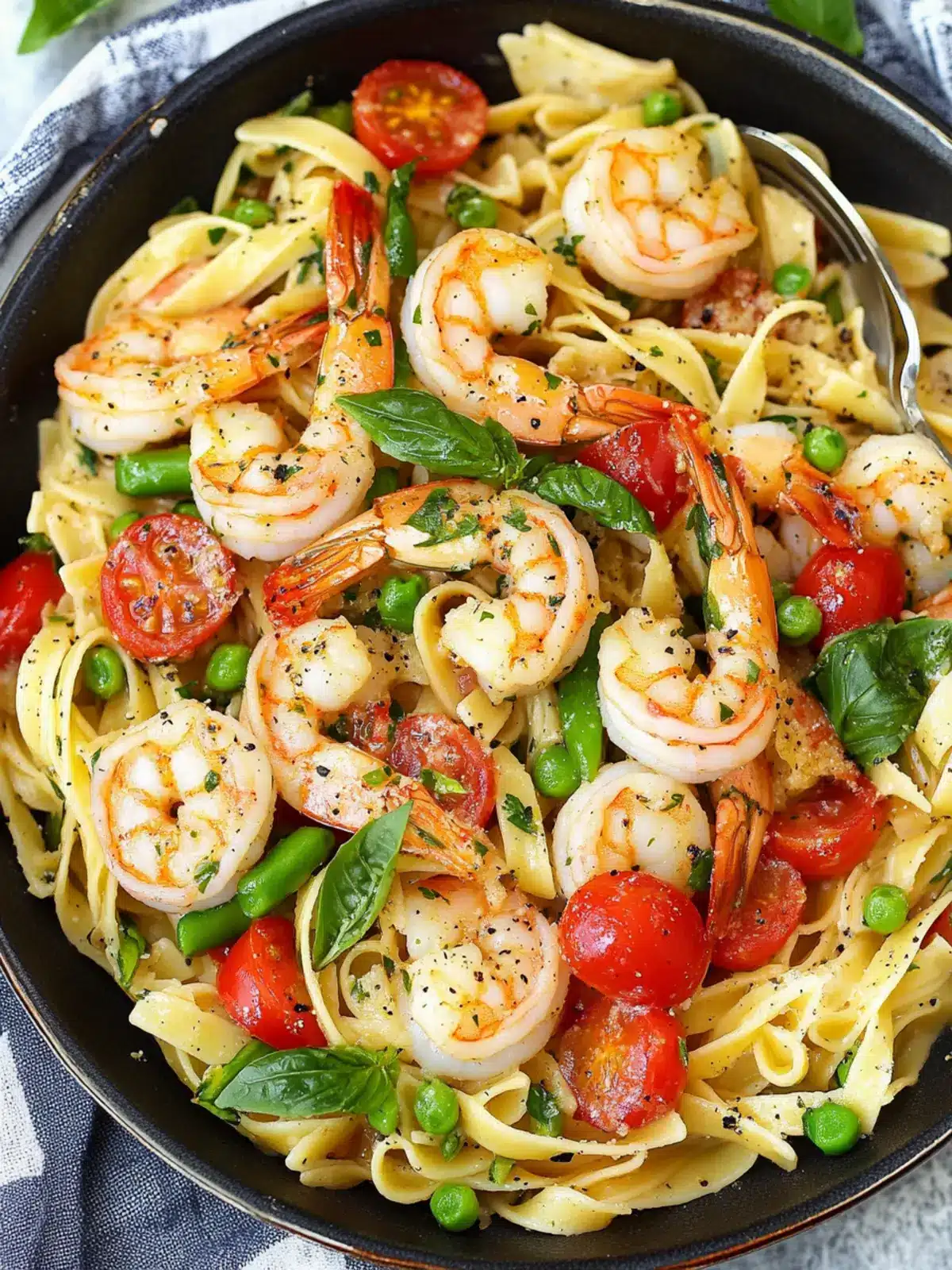 Delicious Pasta Primavera with Shrimp for a Fresh Twist! 4 Pasta Primavera with Shrimp