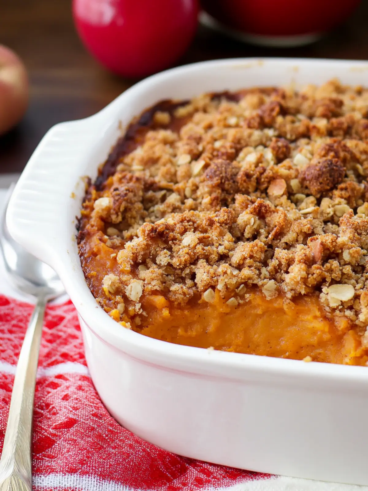 Sweet Potato Casserole with Praline Streusel Bliss 3 Sweet Potato Casserole with Praline Streusel Topping