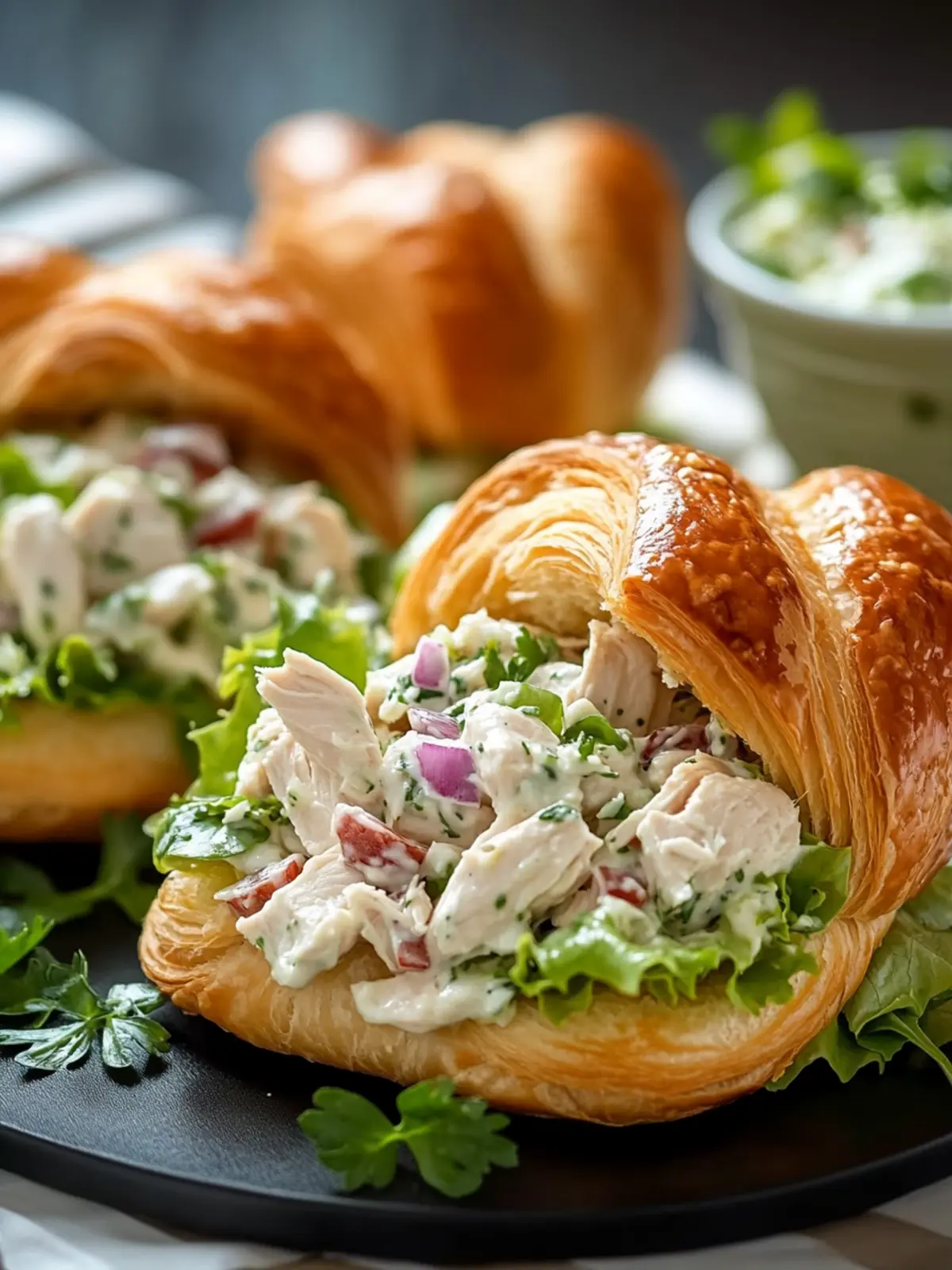 Delicious Chicken Salad Croissant You’ll Crave Every Bite 5 Chicken Salad Croissant